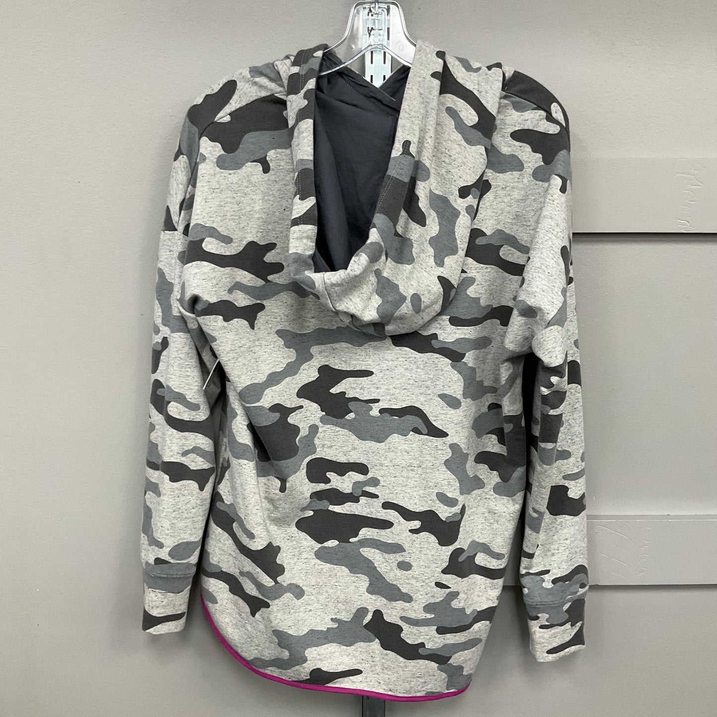 Sweatshirt Hoodie By Sundry In Camouflage Print, Size:S