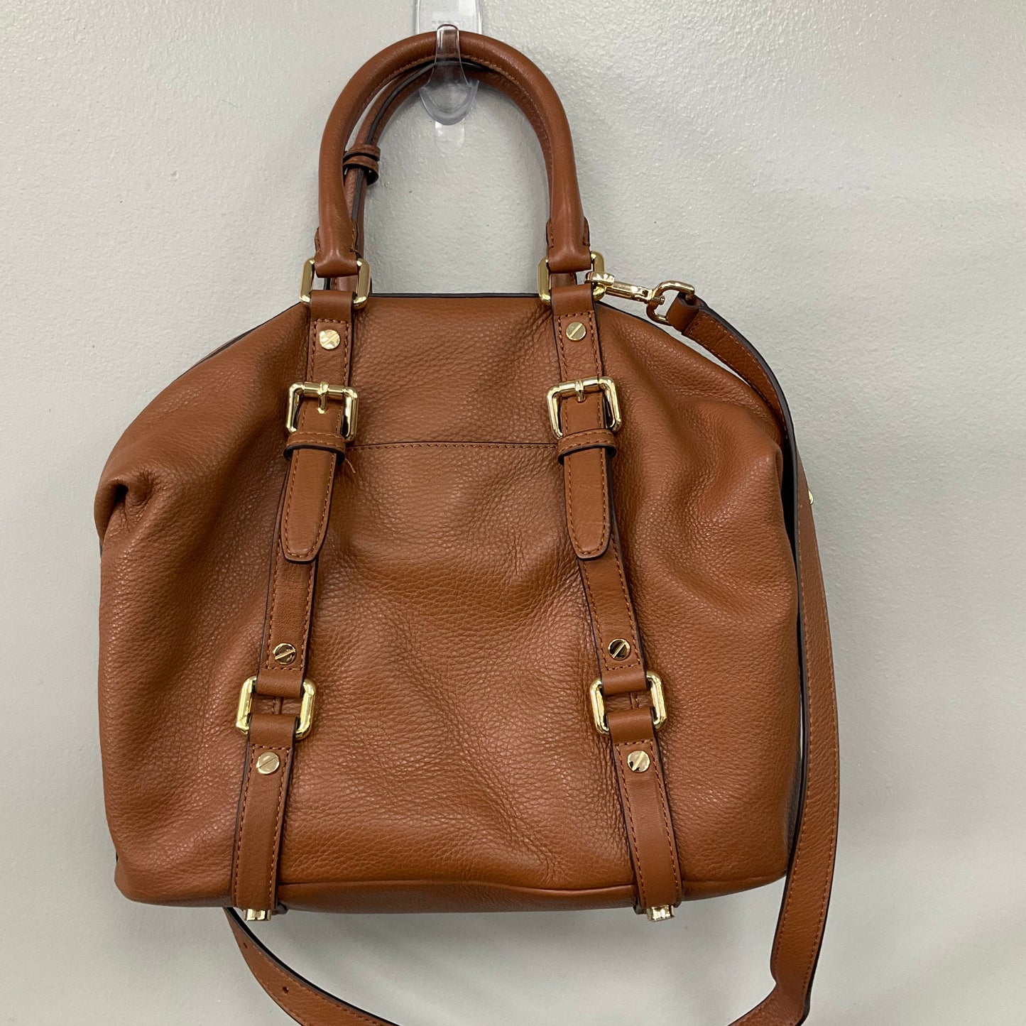 Handbag Designer By Michael Kors In Beige, Size:Medium