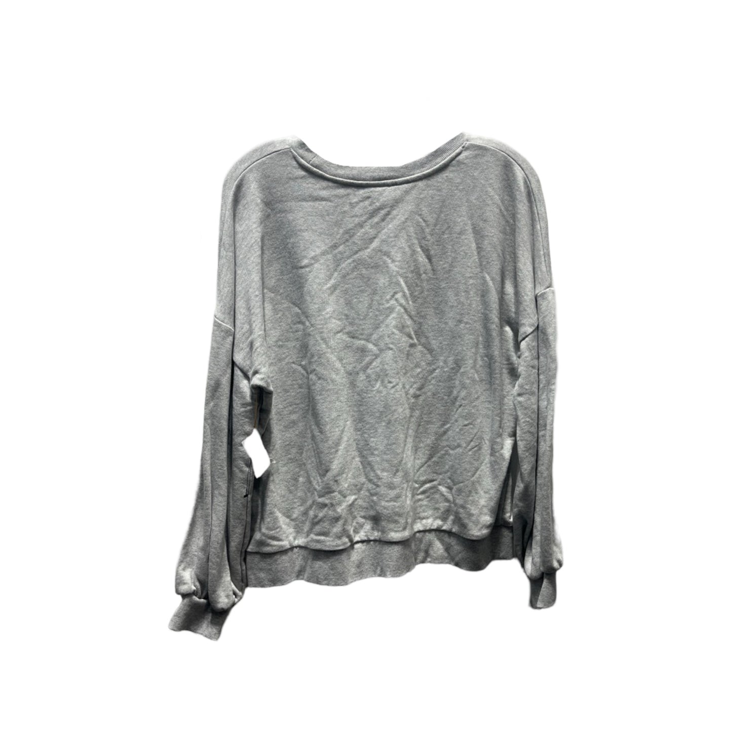 Sweatshirt Crewneck By Dip In Grey, Size: L