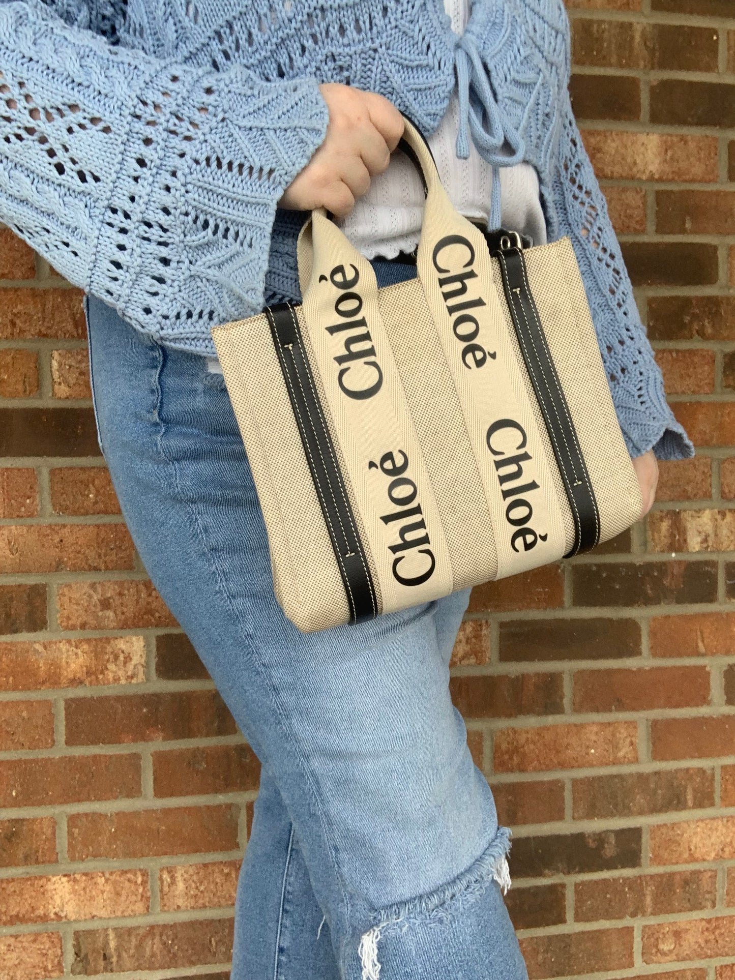 Handbag Luxury Designer By Chloe, Size: Small