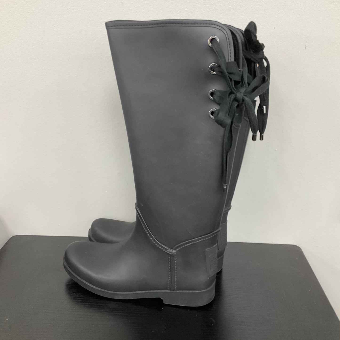 BOOTS DESIGNER by COACH In BLACK, Size: 9
