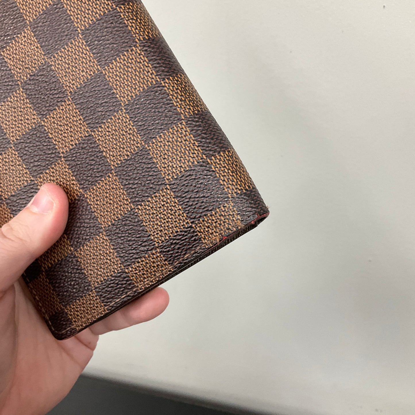 Wallet Luxury Designer By Louis Vuitton In Checkered Pattern, Size:Medium