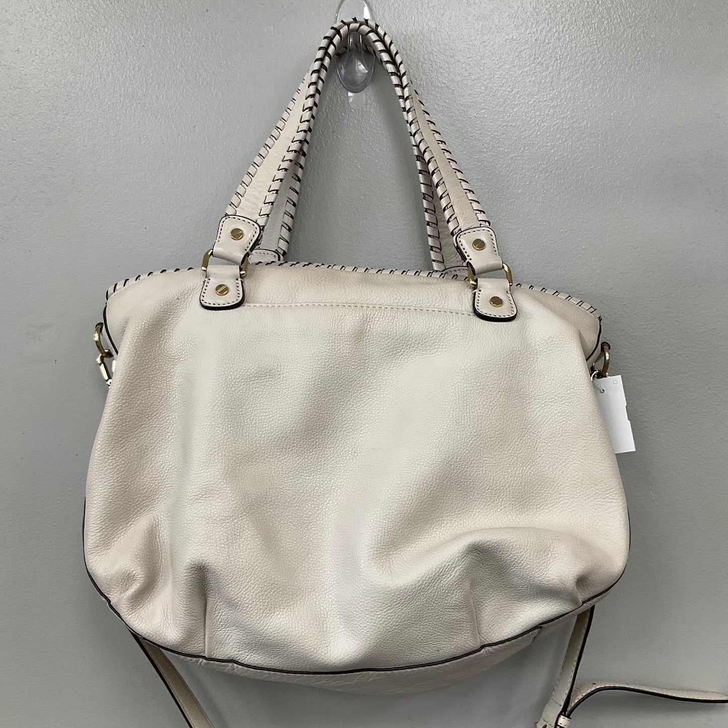 Handbag Designer By Michael Kors In Cream, Size:Medium