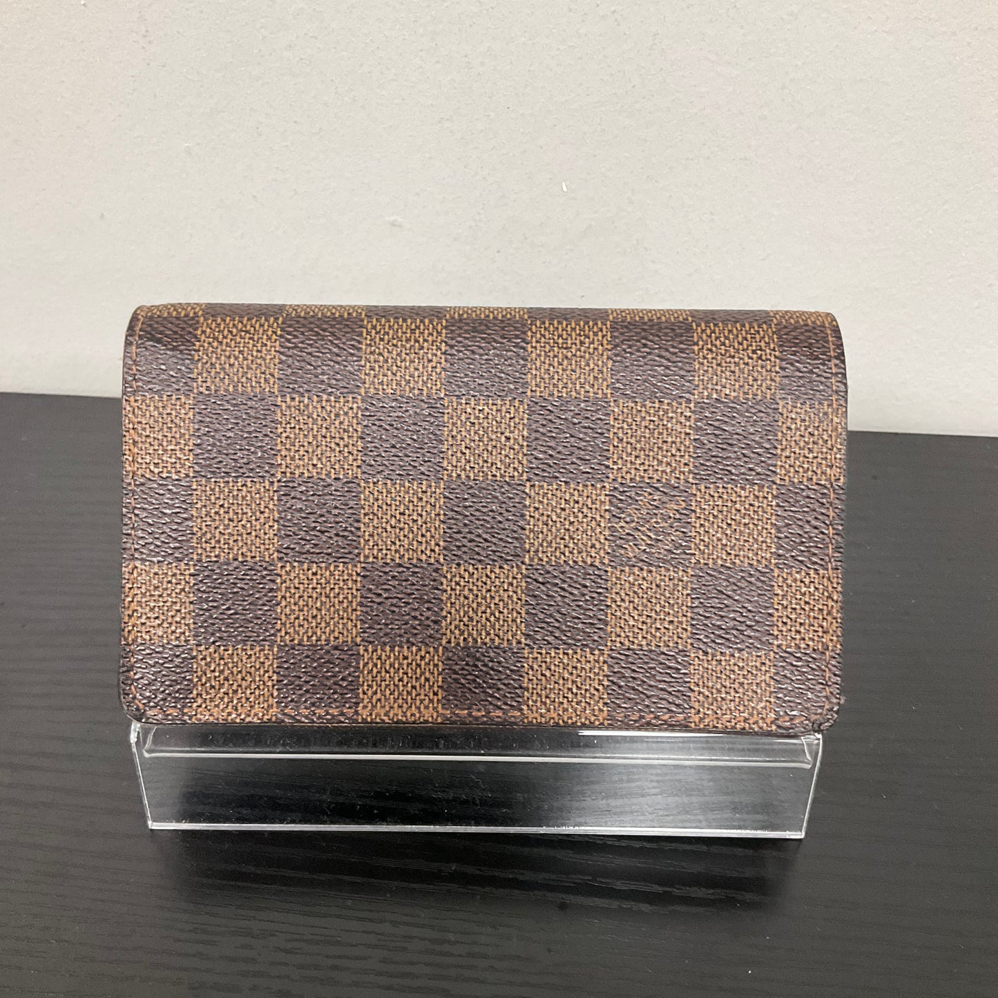 Wallet Luxury Designer By Louis Vuitton In Checkered Pattern, Size:Medium