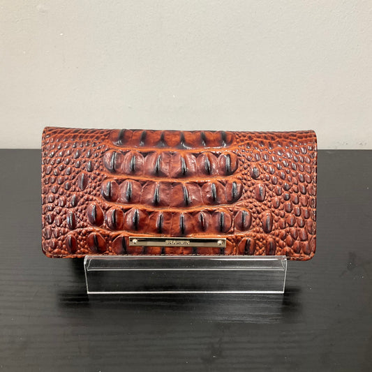 Wallet Designer By Brahmin In Brown, Size:Medium
