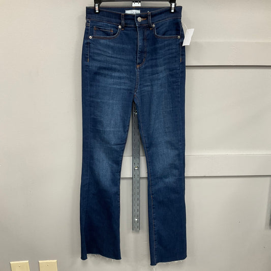 JEANS FLARE by LOFT In BLUE DENIM, Size: 0