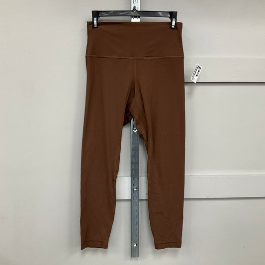 ATHLETIC LEGGINGS by LULULEMON In BROWN, Size: 8