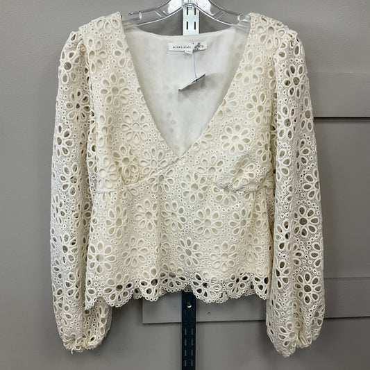 BLOUSE LS by ALTARD STATE In BEIGE, Size: XL