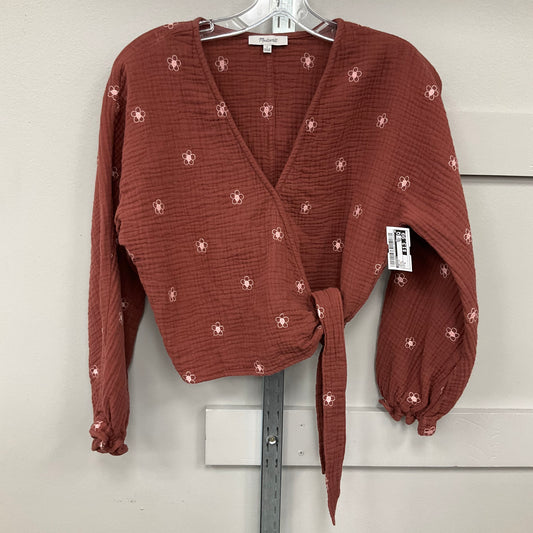 Top Ls By Madewell In Brown, Size:S
