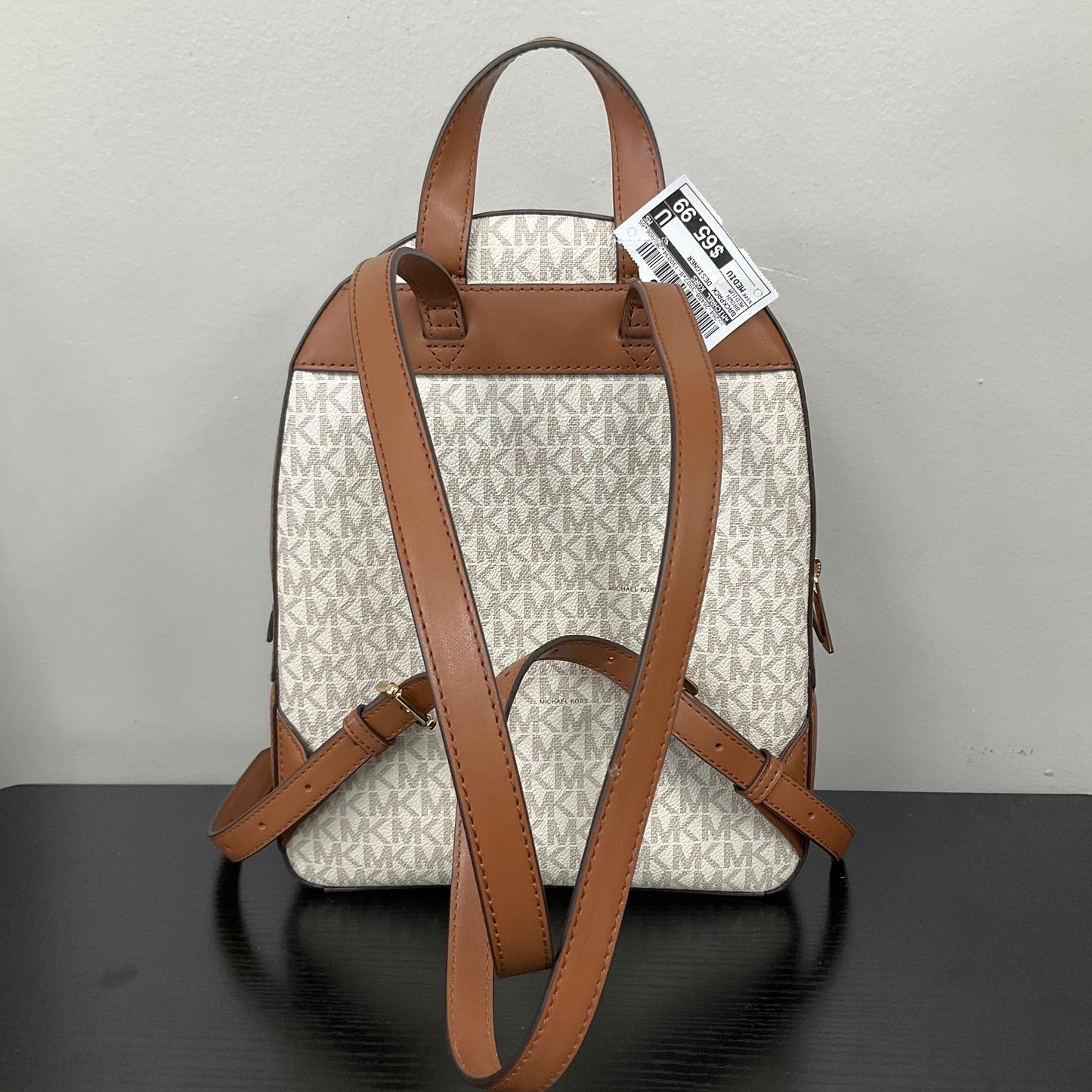 Backpack Designer By Michael Kors In Brown, Size:Medium