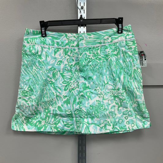 SKORT by LILLY PULITZER In BLUE & GREEN, Size: 2