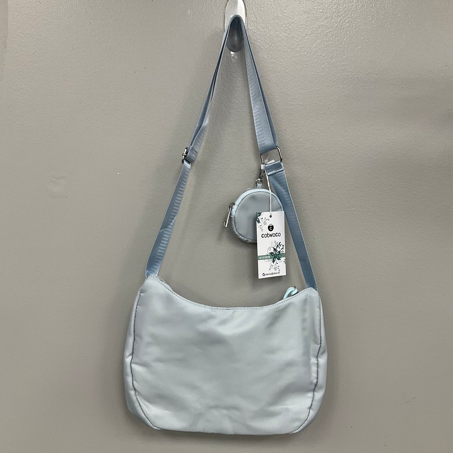 CROSSBODY by    CLOTHES MENTOR In BLUE, Size: MEDIUM
