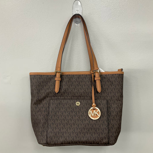 Handbag Designer By Michael Kors In Brown, Size:Medium
