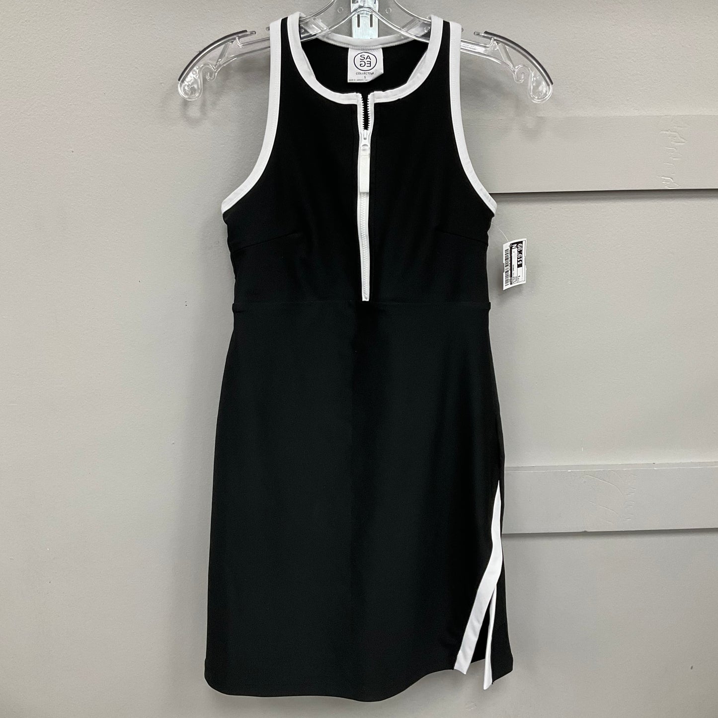 Athletic Dress By Sage In Black, Size:S