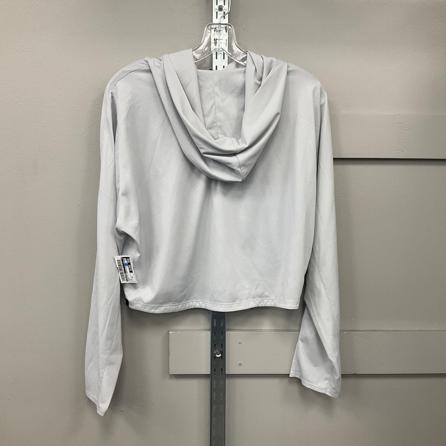 Athletic Sweatshirt Crewneck By Lululemon In Grey, Size: 10