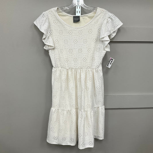 DRESS CASUAL MIDI In CREAM, Size: M