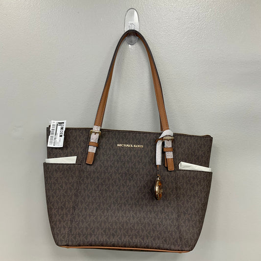 Handbag Designer By Michael Kors In Brown, Size:Large