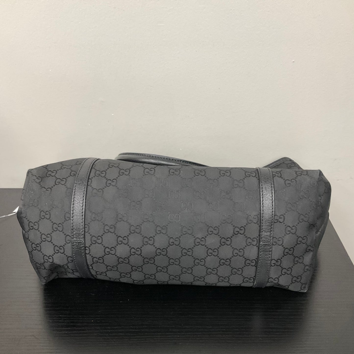 Tote Luxury Designer By Gucci In Black, Size:Medium