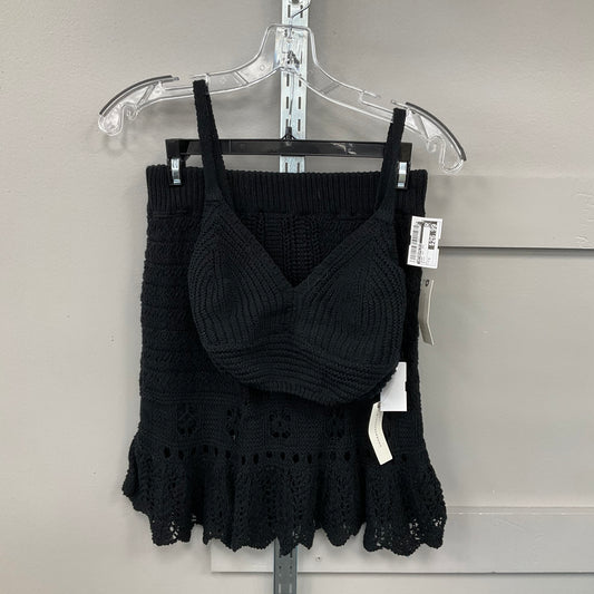 SKIRT SET 2PC by ANTHROPOLOGIE In BLACK, Size: S
