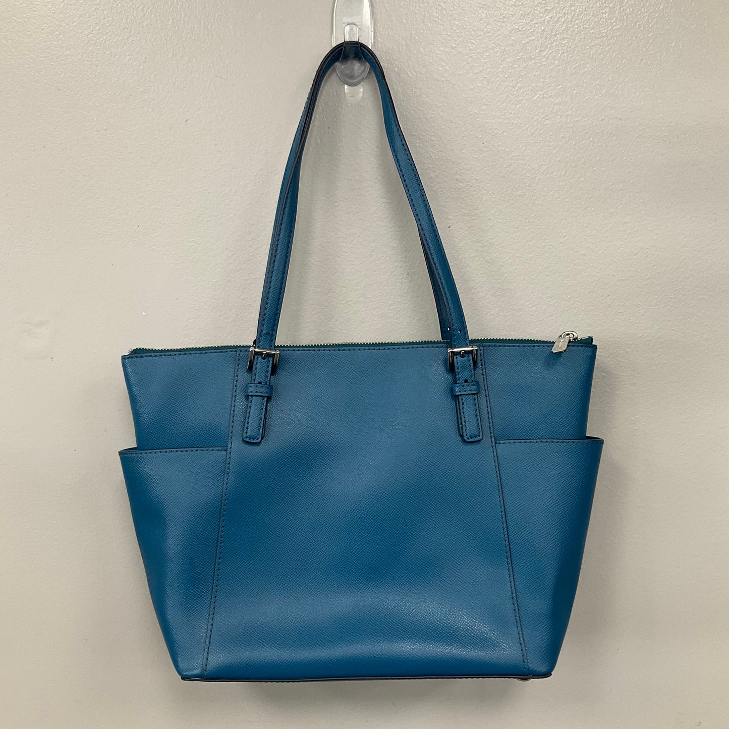 Handbag Designer By Michael Kors In Blue, Size:Medium