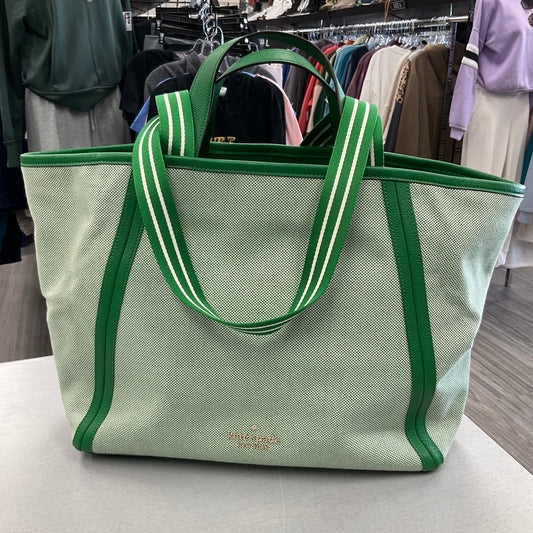 Handbag Designer By Kate Spade In Green, Size:Large