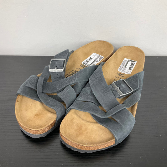 SANDALS FLATS by BIRKENSTOCK In GREY, Size: 12