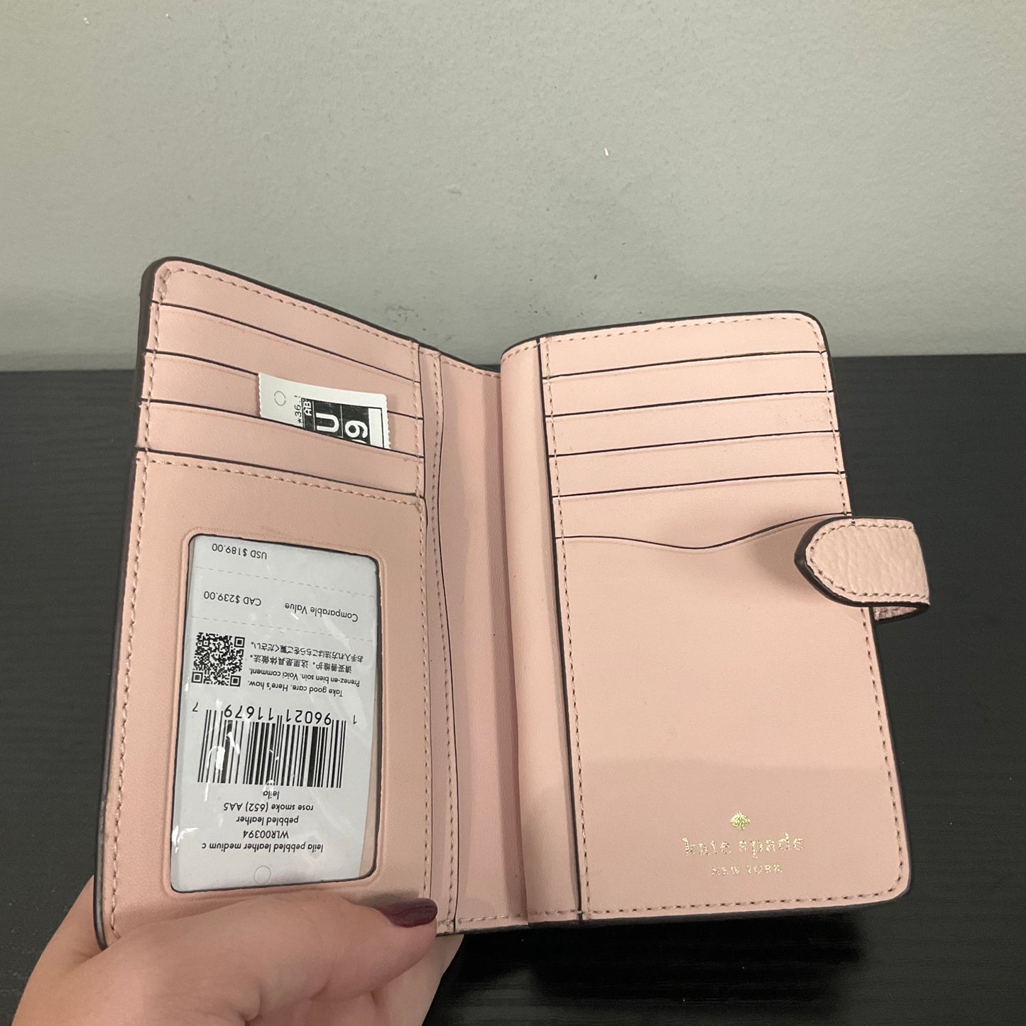 Wallet Designer By Kate Spade In Pink, Size:Small
