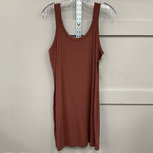 Dress Casual Midi By Lululemon In Brown, Size:S