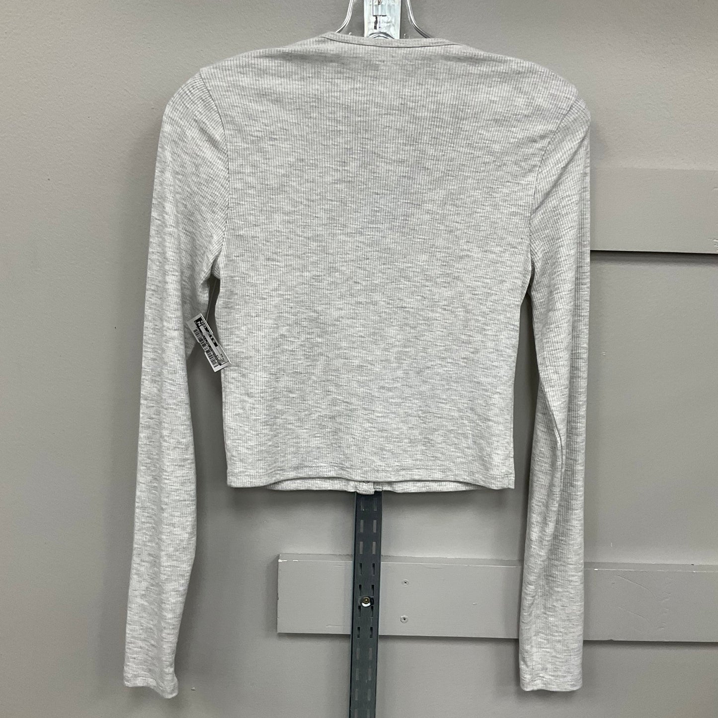 TOP LS by ABERCROMBIE AND FITCH In GREY, Size: XS