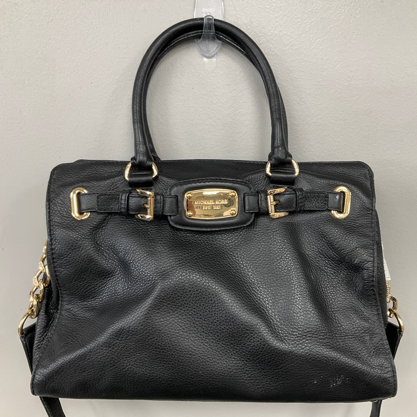 Handbag Designer By Michael Kors In Black, Size:Medium