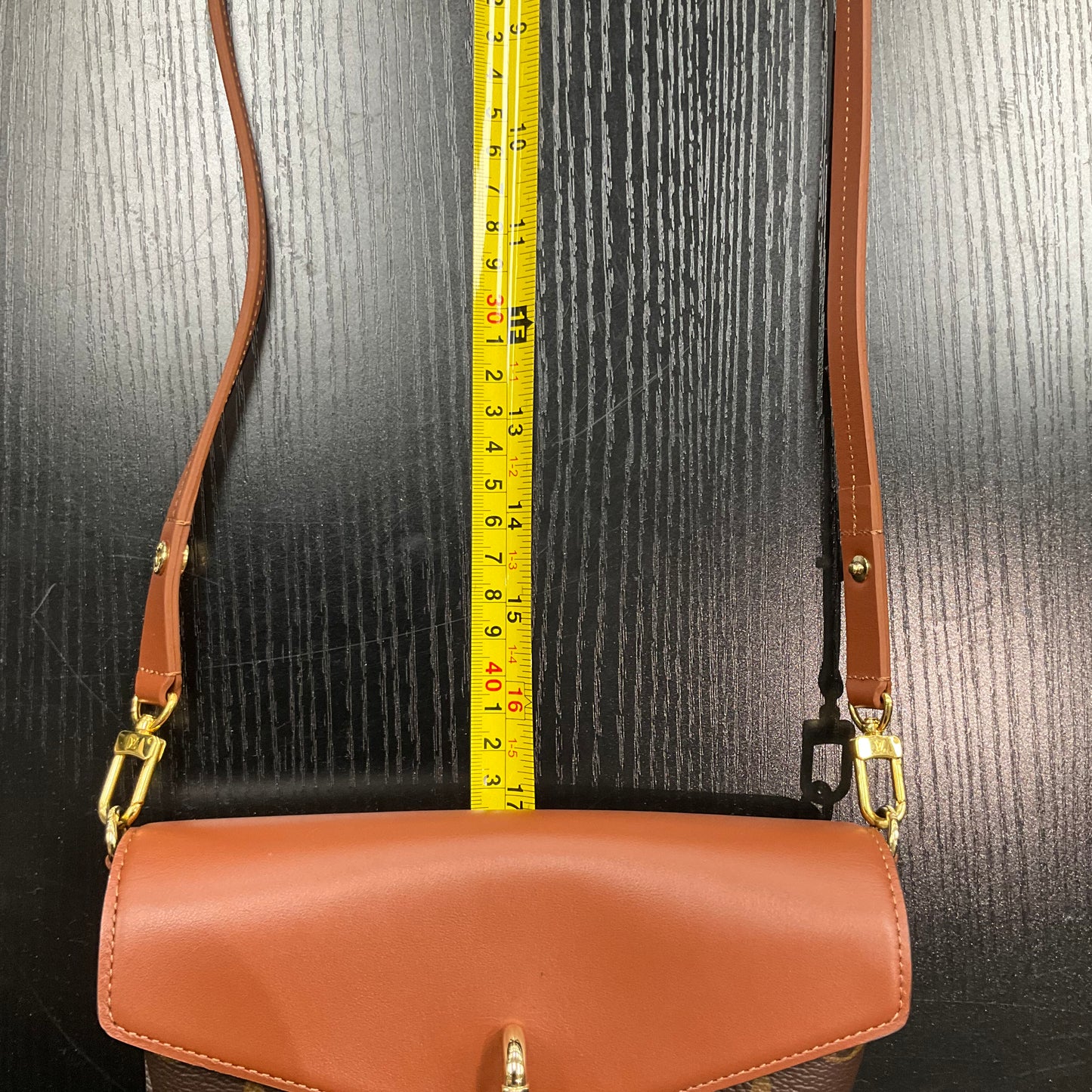 Padlock On Strap By Louis Vuitton In Brown, Size:Small