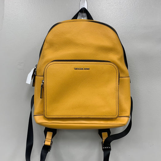Backpack Designer By Michael Kors In Yellow, Size:Medium