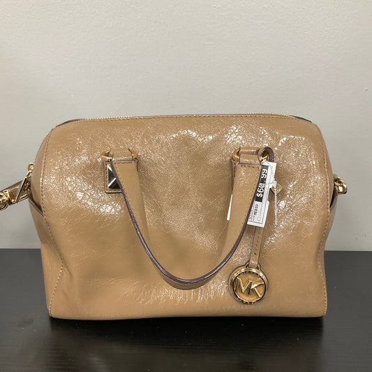 Handbag Designer By Michael Kors In Tan, Size:Medium