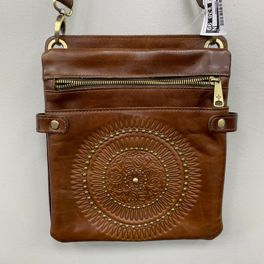 CROSSBODY DESIGNER by PATRICIA NASH In BROWN, Size: MEDIUM