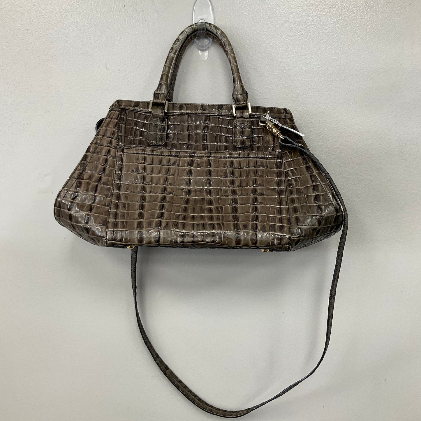Handbag Designer By Brahmin In Brown, Size:Medium