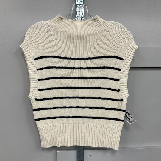 VEST SWEATER by MAEVE In CREAM, Size: XS