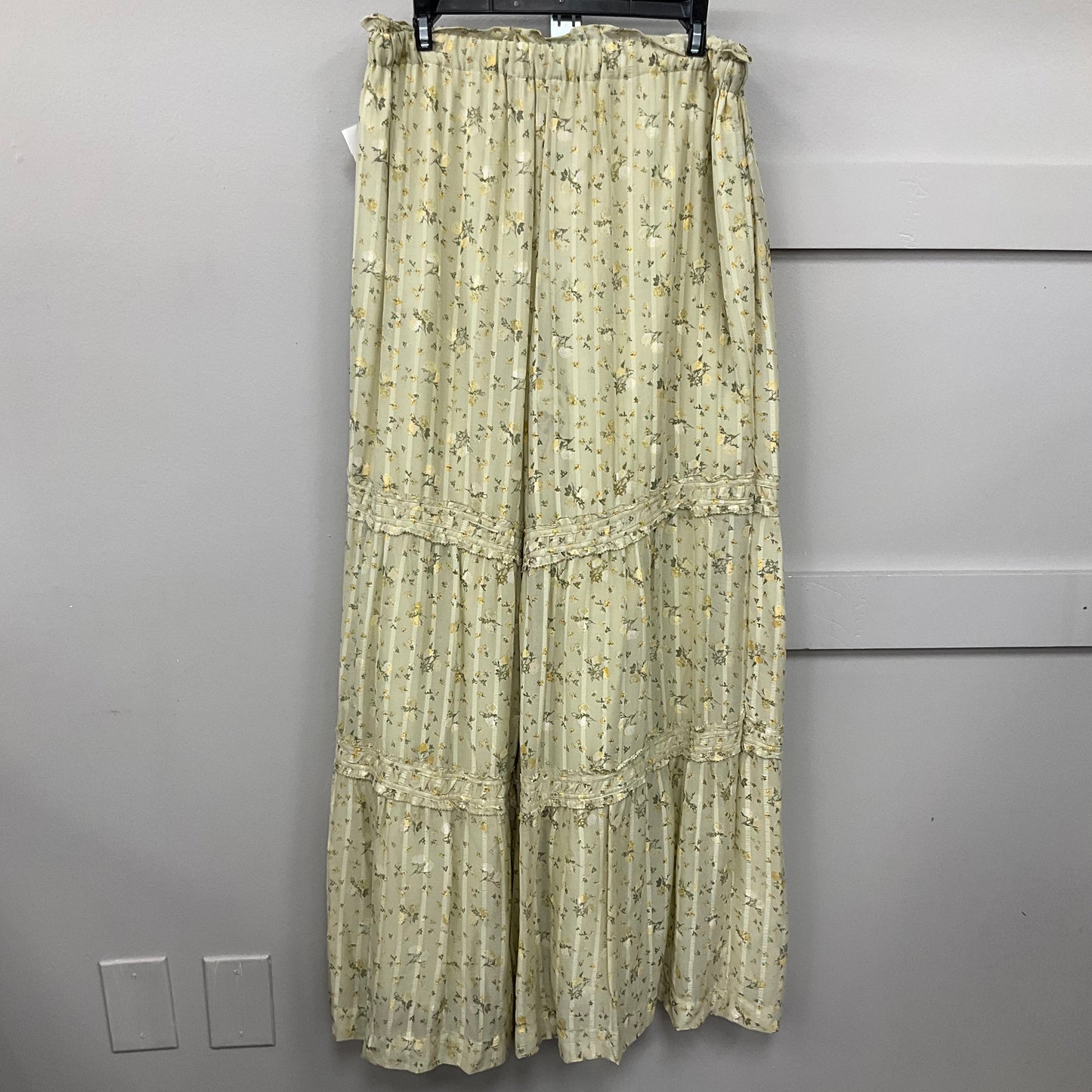PANTS WIDE LEG by FREE PEOPLE In FLORAL PRINT, Size: L