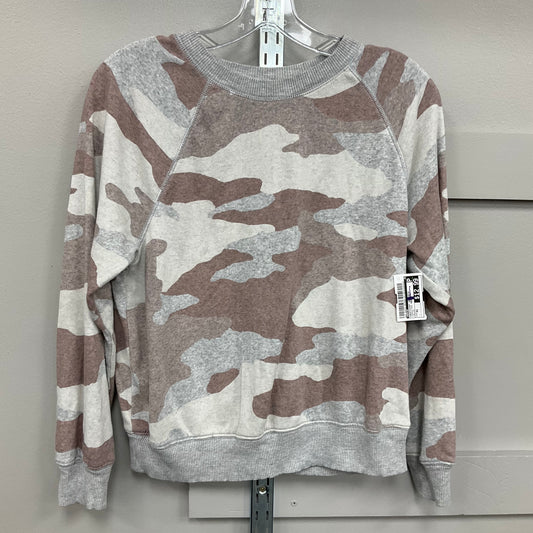 SWEATSHIRT CREWNECK by AERIE In CAMOUFLAGE PRINT, Size: XS