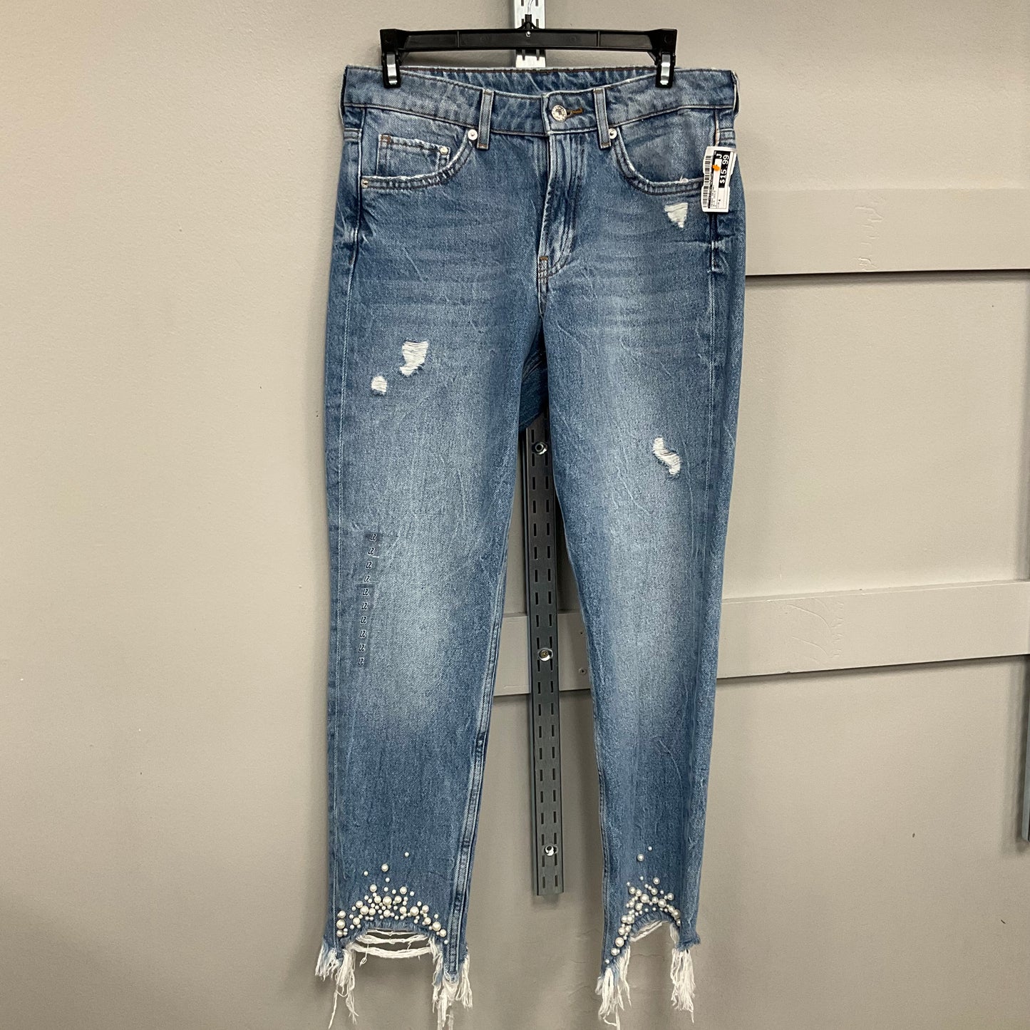 JEANS SKINNY by H&M In BLUE DENIM, Size: 4