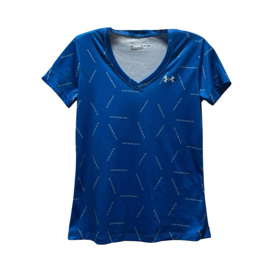 Athletic Top Short Sleeve By Under Armour  Size: XS