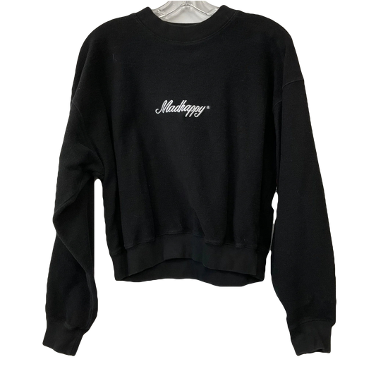 Sweatshirt Crewneck By Madhappy In Black, Size: M