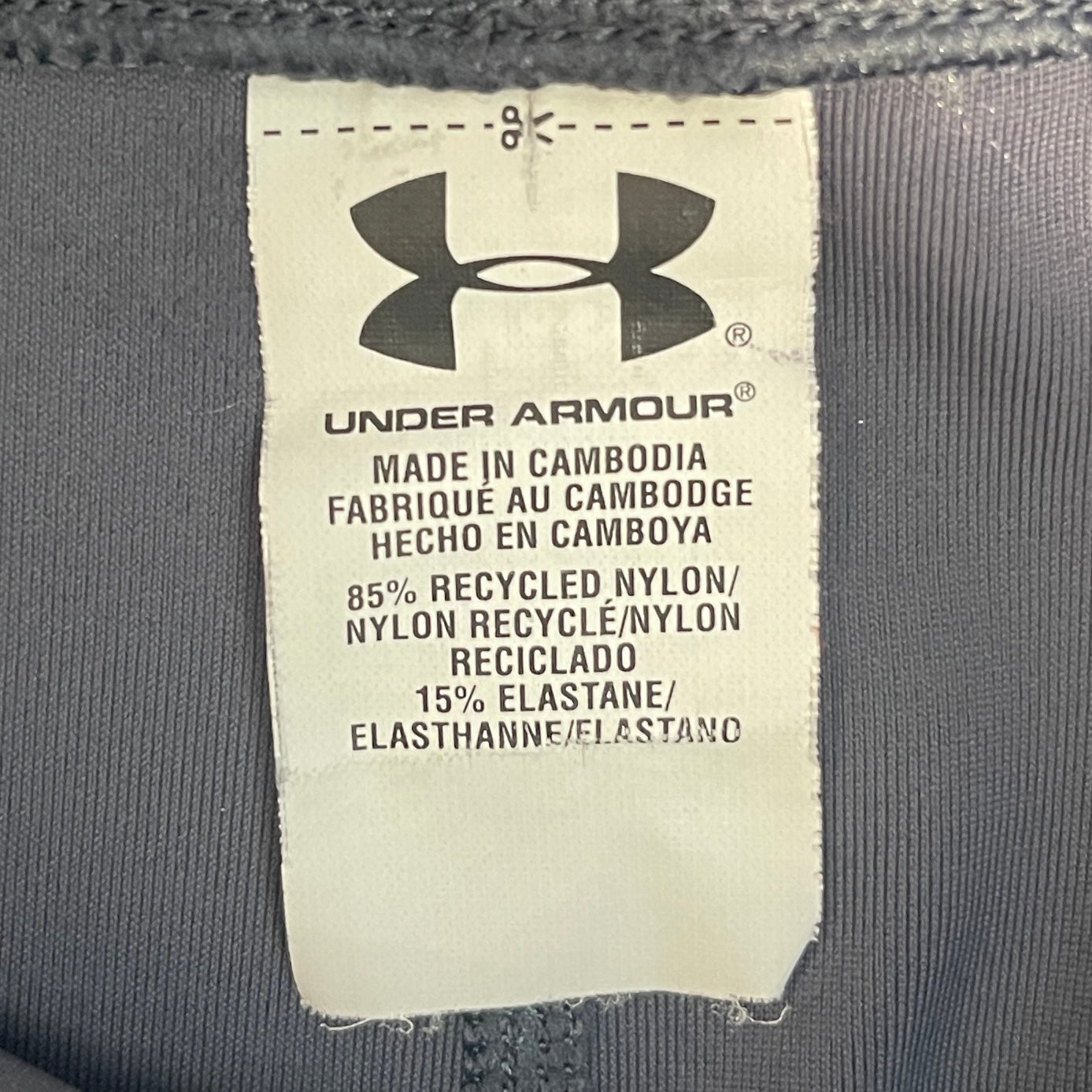 Athletic Leggings Capris By Under Armour  Size: M