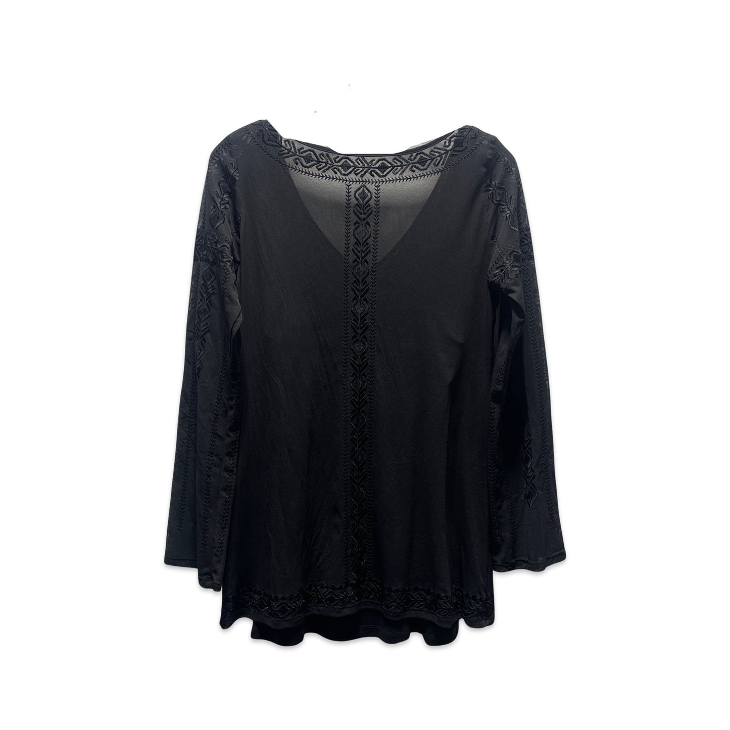 Blouse Long Sleeve By White House Black Market Size: M